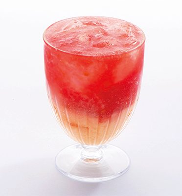 夏にピッタリ発酵ドリンク　発酵甘酒トマトサワーの画像です。