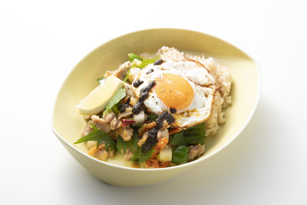 カラダポカポカ　冬野菜のガパオライスの画像